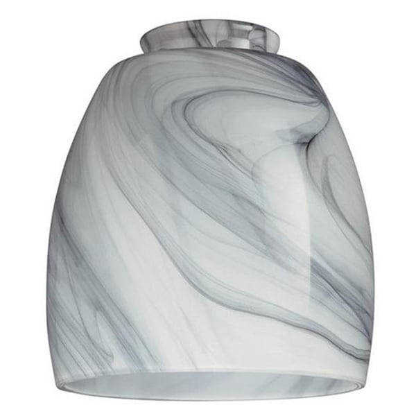 Westinghouse Westinghouse 8140900 2.25 in. Handblown Charcoal Swirl Glass Shade 8140900 - main